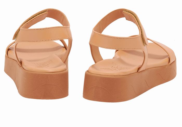 Sandale Plateforme Ancient Greek Sandals Salamina Leather   | AUI-5882899